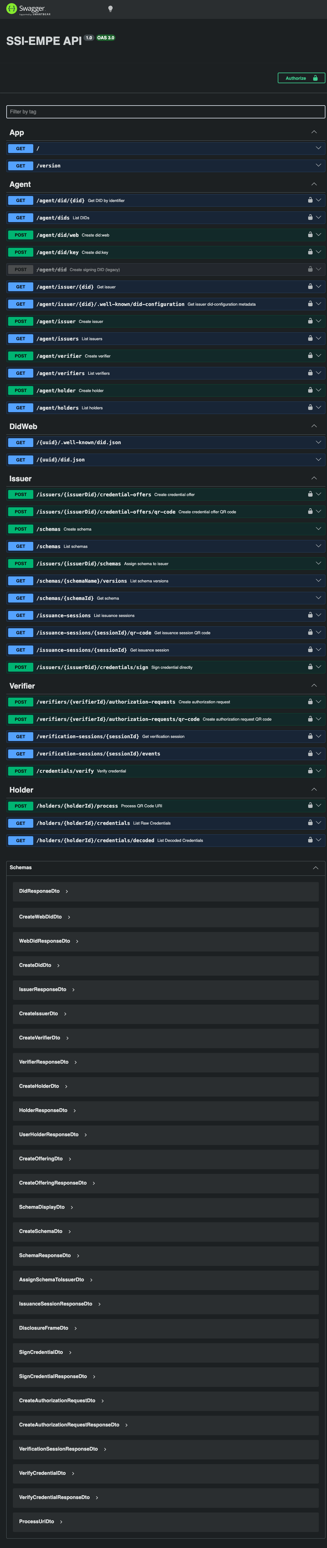 Authorize button in the /api-docs Swagger UI